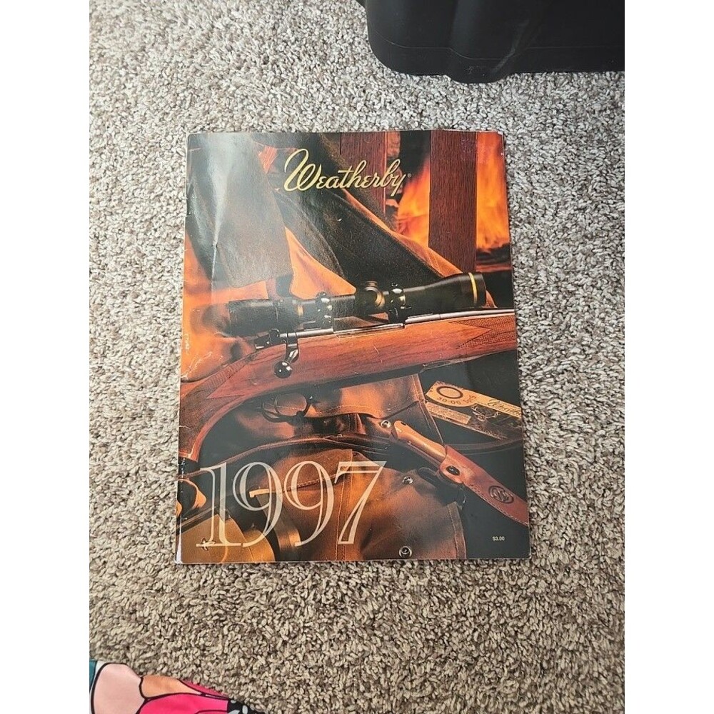 1997 Weatherby Firearm Catalog Shotguns & Rifles